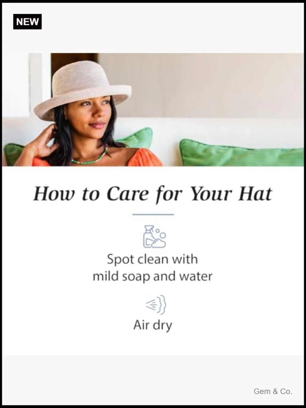 Packable Wide Brim Sun Hat with Adjustable Drawstring for Travel & Outdoor
